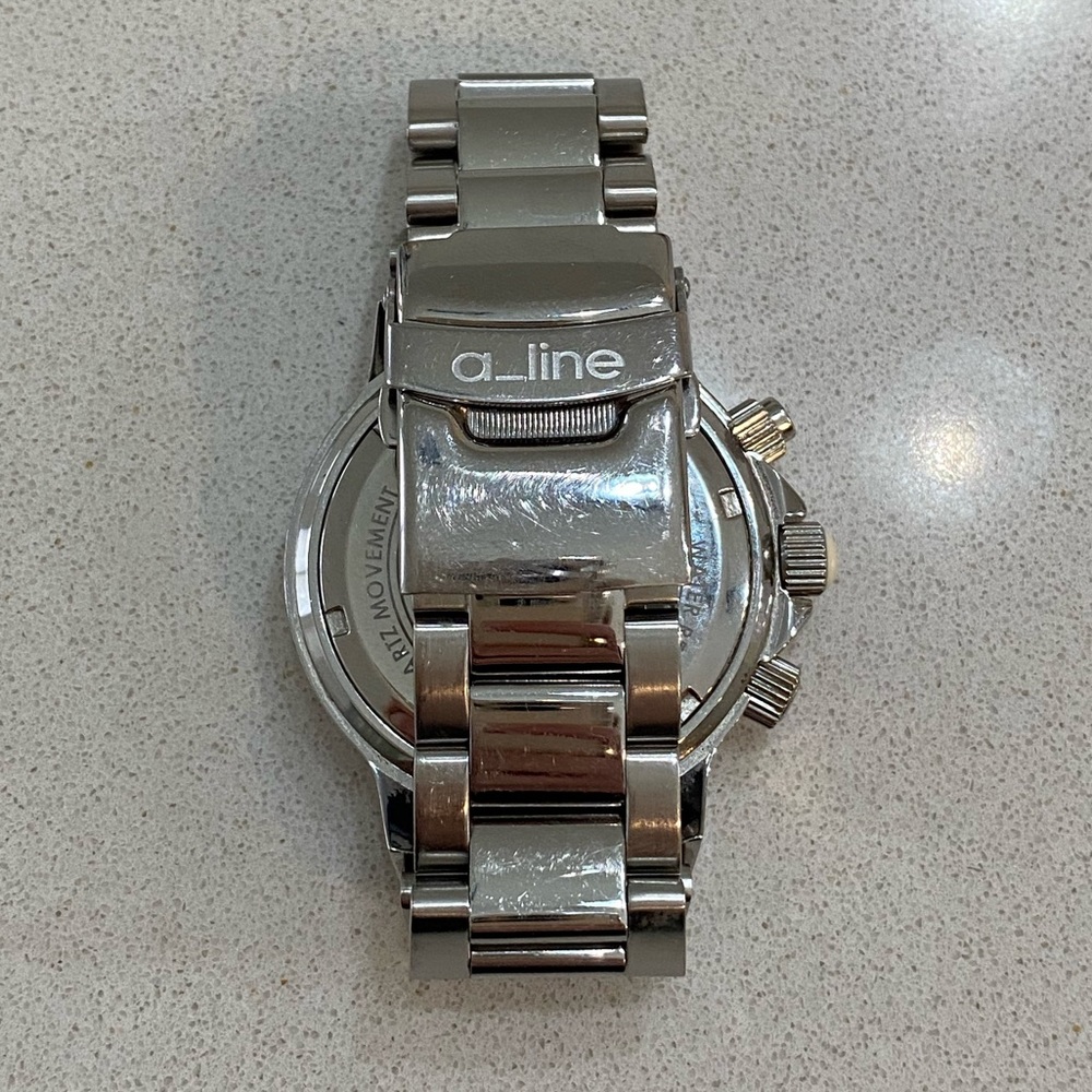 A_line Stainless Steel Women’s Watch with White Face - Picture 2 of 7